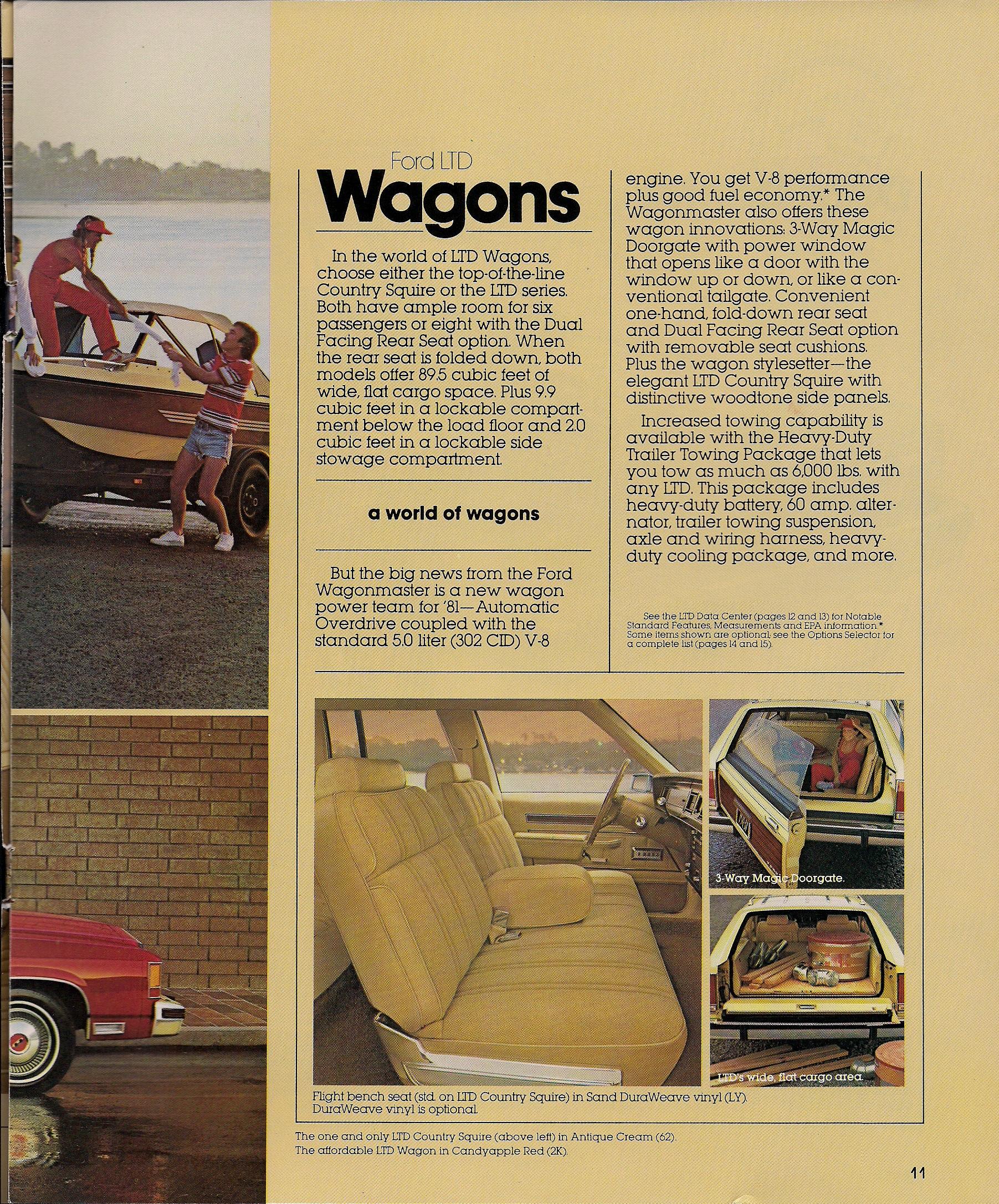1981 Ford LTD Brochure Page 8